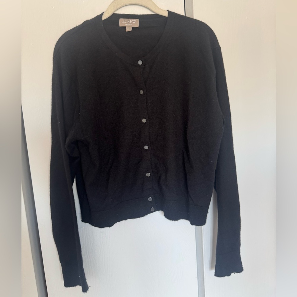 Black Cashmere Sweater - Picture 2 of 2
